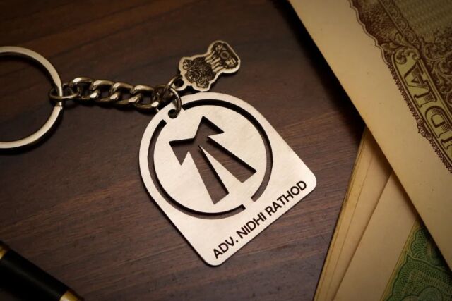Elevate your legal style with this personalized stainless steel keychain, a must-have accessory for all passionate advocates out there. 🇮🇳⚖️✨ #LawyerLife #LegalFashion
.
You can also buy it from Amazon or Flipkart🤩
Link in bio! 
.
.
#LawyersOfInstagram #LegalLifestyle #customisedkeychains #LawyersUnite 
#LegalAccessories
#customisedgifts
#LawyersOnAMission
#LegalInspiration
#AdvocateLife
#LegalPride
#LegalHeroes
#DefendersOfJustice
#LawyerJourney
#JusticeMatters
#personalisedgifts
#LegalEssentials
#giftsforprofessionals
#AdvocacyStrong
#giftforadvocates
#LawyerGoals
#LawyersOnDuty
#LegalChic
#LawyersForChange
#personalisedkeychain
#LawyerCommunity
#giftingsolutions
#giftforlawyers
#LawyerLifeBalance
